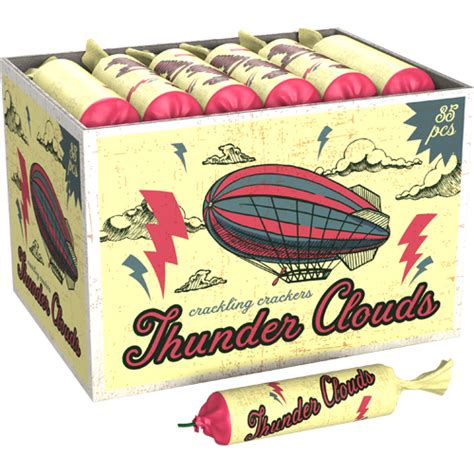 THUNDER CLOUDS CRACKLING CRACKER
