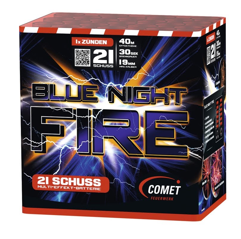 BLUE NIGHT FIRE