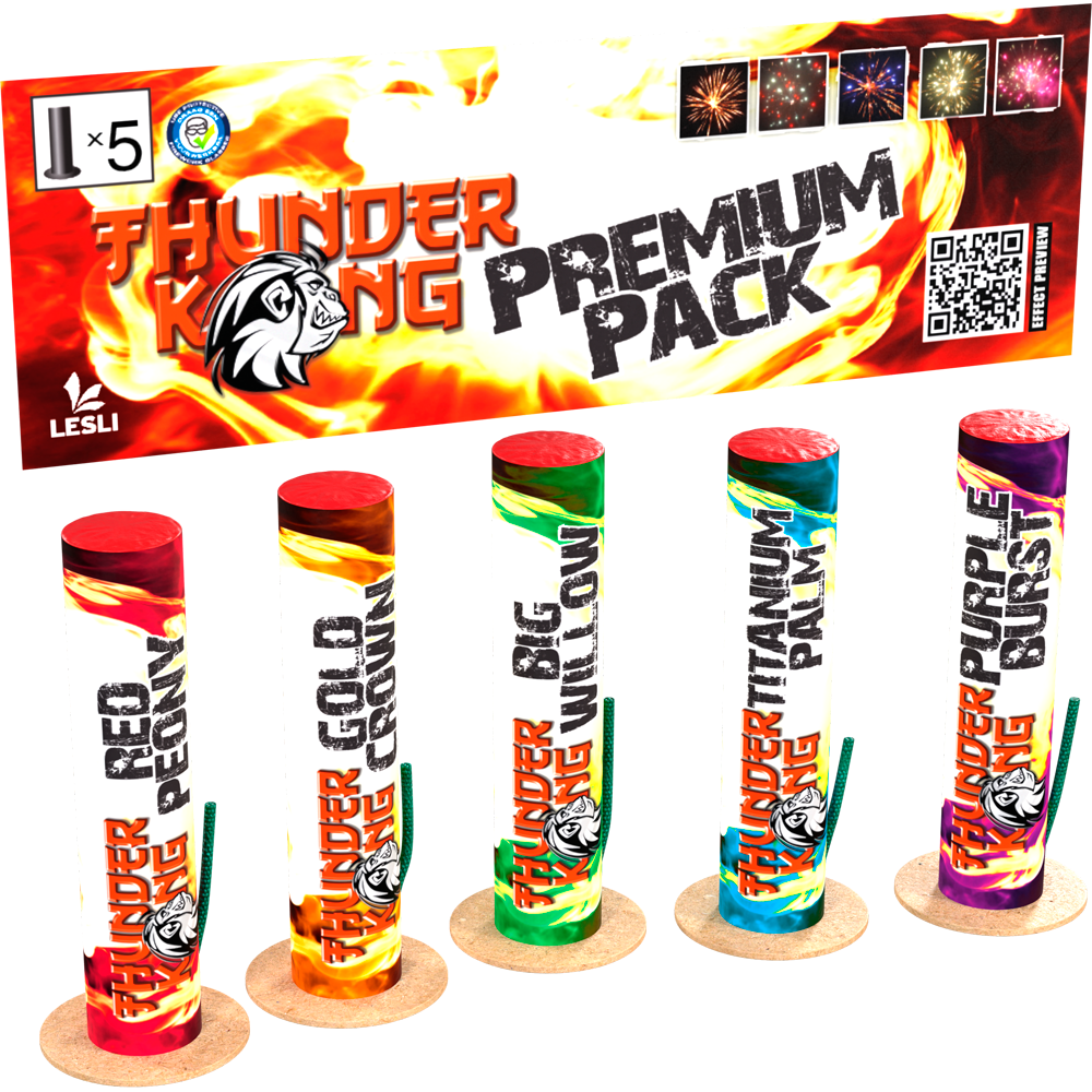 THUNDER KONG Premium 5er Pack