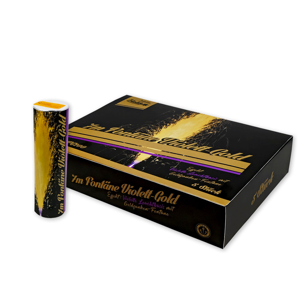 7m FONTAINE VIOLETT-GOLD