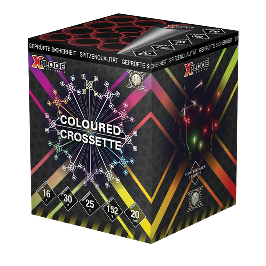 COLOURED CROSSETTE